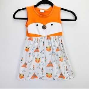 Toddler Girl Fox Dress